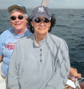 Karen & Anne on afternoon in Marina del Rey